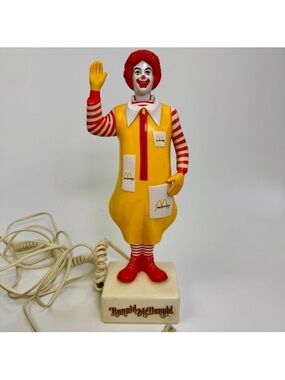 Vintage Ronald McDonald telephone 
Collectable